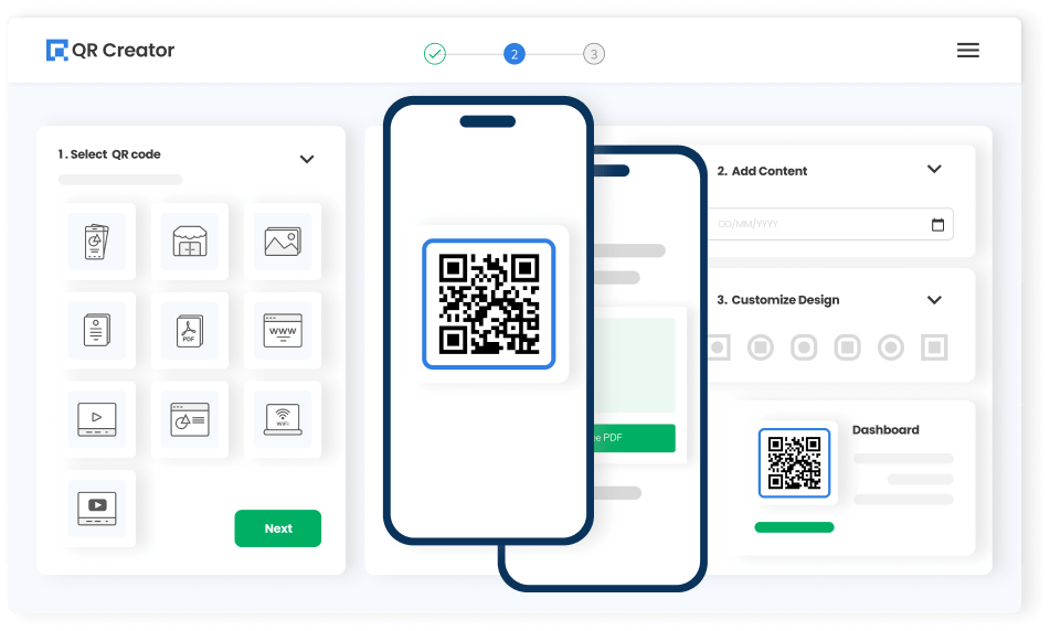 qr grid selection
