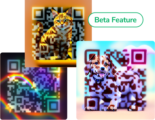 Image of AI generated QR code